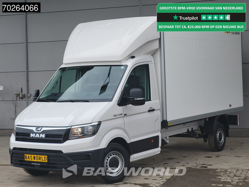 MAN TGE 3.140 Bakwagen met achterdeuren Nieuw!! Airco Meubelbak Koffer 17m3 Airco - Επαγγελματικό αυτοκίνητο κόφα: φωτογραφία 1 MAN TGE 3.140 Bakwagen met achterdeuren Nieuw!! Airco Meubelbak Koffer 17m3 Airco - Επαγγελματικό αυτοκίνητο κόφα: φωτογραφία 1