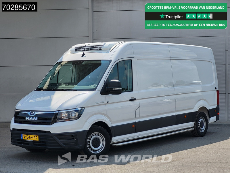 MAN TGE 3.140 Bi Temp Koelwagen Vriezer Themo King V-300 MAX Airco Euro6 Koel Koeler Vries Kühler Kühl Kühlwagen Frigo 12m3 Airco Cruise contr - Επαγγελματικό αυτοκίνητο ψυγείο: φωτογραφία 1 MAN TGE 3.140 Bi Temp Koelwagen Vriezer Themo King V-300 MAX Airco Euro6 Koel Koeler Vries Kühler Kühl Kühlwagen Frigo 12m3 Airco Cruise contr - Επαγγελματικό αυτοκίνητο ψυγείο: φωτογραφία 1