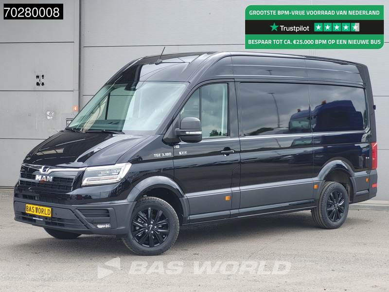 MAN TGE 3.180 4x4 Automaat 2025 Facelift L3H3 LED ACC Navi Airco Cruise Camera Parkeersensoren L2H2 Allrad 4WD 12m3 Airco - Βαν: φωτογραφία 1 MAN TGE 3.180 4x4 Automaat 2025 Facelift L3H3 LED ACC Navi Airco Cruise Camera Parkeersensoren L2H2 Allrad 4WD 12m3 Airco - Βαν: φωτογραφία 1
