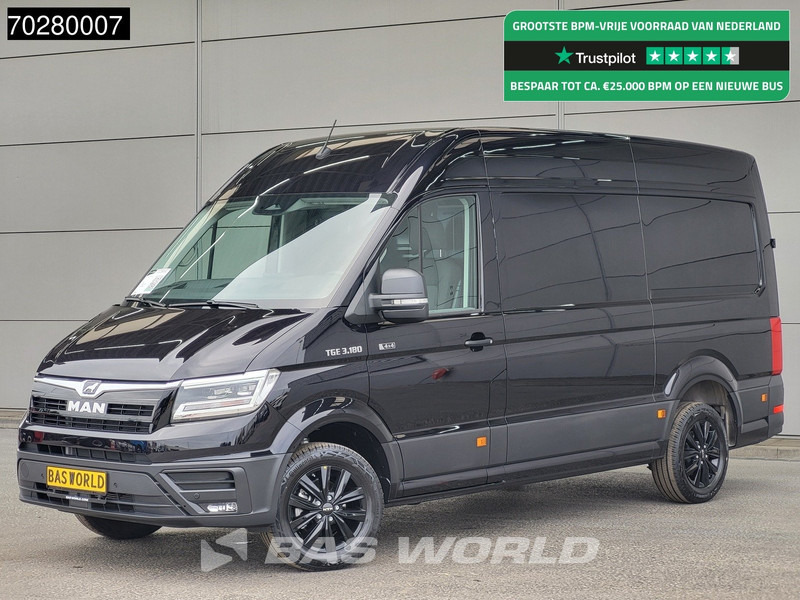 MAN TGE 3.180 4x4 Automaat 2025 Facelift L3H3 LED ACC Navi Airco Cruise Camera Parkeersensoren L2H2 Allrad 4WD 12m3 Airco - Βαν: φωτογραφία 1 MAN TGE 3.180 4x4 Automaat 2025 Facelift L3H3 LED ACC Navi Airco Cruise Camera Parkeersensoren L2H2 Allrad 4WD 12m3 Airco - Βαν: φωτογραφία 1