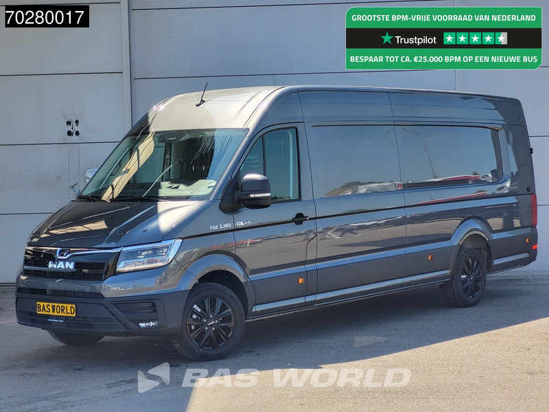 MAN TGE 3.180 4x4 Automaat 2025 Facelift L5H3 ACC LED Navi Airco Camera Parkeersensoren 4WD Allrad L5 Long 17m3 - Βαν: φωτογραφία 1 MAN TGE 3.180 4x4 Automaat 2025 Facelift L5H3 ACC LED Navi Airco Camera Parkeersensoren 4WD Allrad L5 Long 17m3 - Βαν: φωτογραφία 1