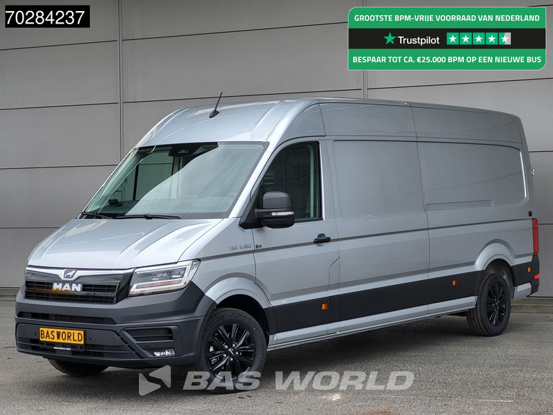 MAN TGE 3.180 Automaat 2025 Facelift L4H3 Trekhaak LED ACC Navi Airco Camera Parkeersensoren Euro6 L3H2 15m3 Airco Trekhaak - Βαν: φωτογραφία 1 MAN TGE 3.180 Automaat 2025 Facelift L4H3 Trekhaak LED ACC Navi Airco Camera Parkeersensoren Euro6 L3H2 15m3 Airco Trekhaak - Βαν: φωτογραφία 1