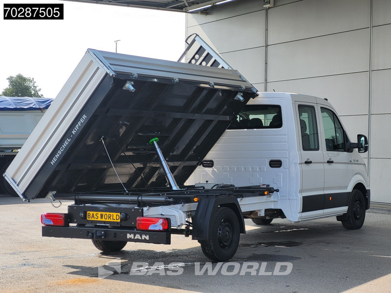 Καινούριο Όχημα με ανατρεπομενη καροτσα MAN TGE 3.180 Driezijdige Kipper Automaat Dubbel Cabine 2025 Facelift 180PK Trekhaak LED Navi ACC Airco Cruise Euro6 Kipper Tippe Benne Kieper: φωτογραφία 7