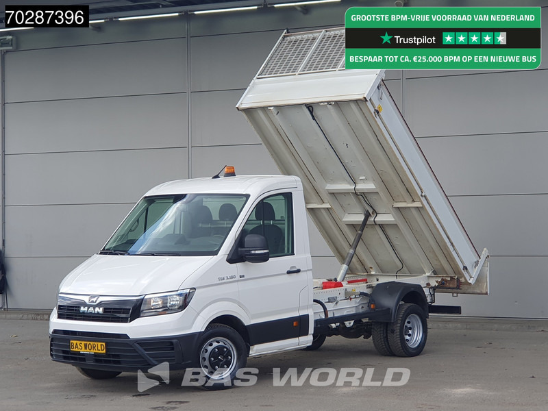 MAN TGE 3.180 Kipper Dubbellucht 3,5t Trekhaak Airco Cruise Euro6 Tipper Benne Kieper 2m3 Airco Trekhaak Cruise control - Όχημα με ανατρεπομενη καροτσα: φωτογραφία 1 MAN TGE 3.180 Kipper Dubbellucht 3,5t Trekhaak Airco Cruise Euro6 Tipper Benne Kieper 2m3 Airco Trekhaak Cruise control - Όχημα με ανατρεπομενη καροτσα: φωτογραφία 1