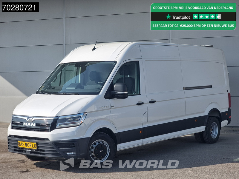 MAN TGE 5.180 Automaat Dubbellucht 2x Schuifdeur L4H3 LED 3,5t Trekhaak Navi Airco Cruise Camera Euro6 L3H2 15m3 Airco Trekhaak Cruise control - Βαν: φωτογραφία 1 MAN TGE 5.180 Automaat Dubbellucht 2x Schuifdeur L4H3 LED 3,5t Trekhaak Navi Airco Cruise Camera Euro6 L3H2 15m3 Airco Trekhaak Cruise control - Βαν: φωτογραφία 1