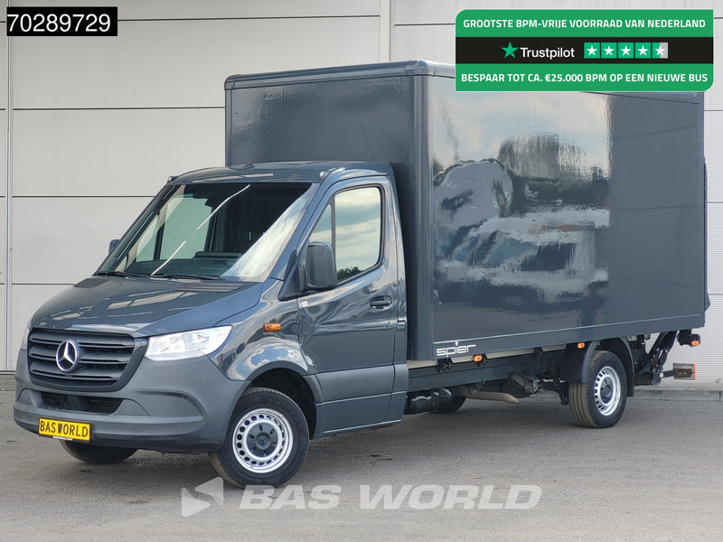 Mercedes-Benz Sprinter 316 CDI Laadklep Bakwagen Airco Camera MBUX CarPlay Euro6 Meubelbak Koffer 19m3 Airco Cruise control - Επαγγελματικό αυτοκίνητο κόφα: φωτογραφία 1 Mercedes-Benz Sprinter 316 CDI Laadklep Bakwagen Airco Camera MBUX CarPlay Euro6 Meubelbak Koffer 19m3 Airco Cruise control - Επαγγελματικό αυτοκίνητο κόφα: φωτογραφία 1