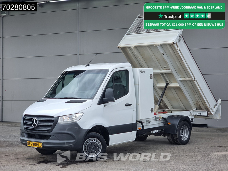 Mercedes-Benz Sprinter 514 CDI Kipper met Kist Dubbel Cabine Dubbellucht 3,5t Trekhaak Airco Cruise Euro6 Tipper Benne Kieper 1m3 Airco Trekhaak Cruise - Όχημα με ανατρεπομενη καροτσα: φωτογραφία 1 Mercedes-Benz Sprinter 514 CDI Kipper met Kist Dubbel Cabine Dubbellucht 3,5t Trekhaak Airco Cruise Euro6 Tipper Benne Kieper 1m3 Airco Trekhaak Cruise - Όχημα με ανατρεπομενη καροτσα: φωτογραφία 1