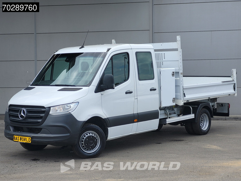 Mercedes-Benz Sprinter 514 CDI Open Laadbak met Kist Dubbel Cabine Dubbellucht 3,5t Trekhaak Airco Cruise MBUX CarPlay Euro6 Pritsche Pickup Open Box 2 - Μικρό φορτηγό με καρότσα: φωτογραφία 2 Mercedes-Benz Sprinter 514 CDI Open Laadbak met Kist Dubbel Cabine Dubbellucht 3,5t Trekhaak Airco Cruise MBUX CarPlay Euro6 Pritsche Pickup Open Box 2 - Μικρό φορτηγό με καρότσα: φωτογραφία 2