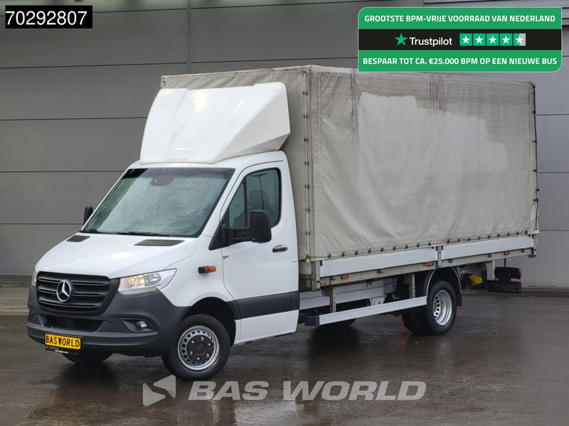 Mercedes-Benz Sprinter 519 CDI 3.0L V6 Automaat 484cm Dubbellucht Huif Bakwagen 190PK Airco Cruise Euro6 Meubelbak Koffer Airco Cruise control - Επαγγελματικό αυτοκίνητο με μουσαμά: φωτογραφία 1 Mercedes-Benz Sprinter 519 CDI 3.0L V6 Automaat 484cm Dubbellucht Huif Bakwagen 190PK Airco Cruise Euro6 Meubelbak Koffer Airco Cruise control - Επαγγελματικό αυτοκίνητο με μουσαμά: φωτογραφία 1