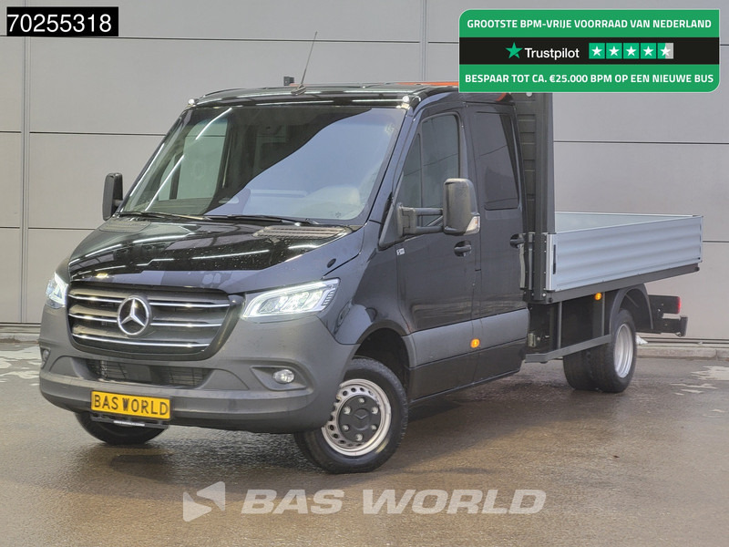Mercedes-Benz Sprinter 519 CDI Automaat Open Laadbak Dubbel Cabine 3.5t trekhaak LED Navi Camera ACC Pickup Pritsche Airco Dubbel cabine Trekhaak Cruis - Μικρό φορτηγό με καρότσα: φωτογραφία 1 Mercedes-Benz Sprinter 519 CDI Automaat Open Laadbak Dubbel Cabine 3.5t trekhaak LED Navi Camera ACC Pickup Pritsche Airco Dubbel cabine Trekhaak Cruis - Μικρό φορτηγό με καρότσα: φωτογραφία 1
