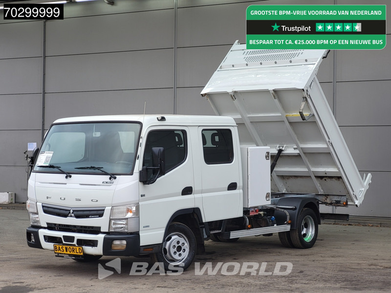 Mitsubishi Canter 3C15 3.0L Kipper met Kist Dubbel Cabine Dubbellucht 3,5t Trekhaak 150PK Airco Euro6 Tipper Benne Kieper Airco Trekhaak - Όχημα με ανατρεπομενη καροτσα: φωτογραφία 1 Mitsubishi Canter 3C15 3.0L Kipper met Kist Dubbel Cabine Dubbellucht 3,5t Trekhaak 150PK Airco Euro6 Tipper Benne Kieper Airco Trekhaak - Όχημα με ανατρεπομενη καροτσα: φωτογραφία 1
