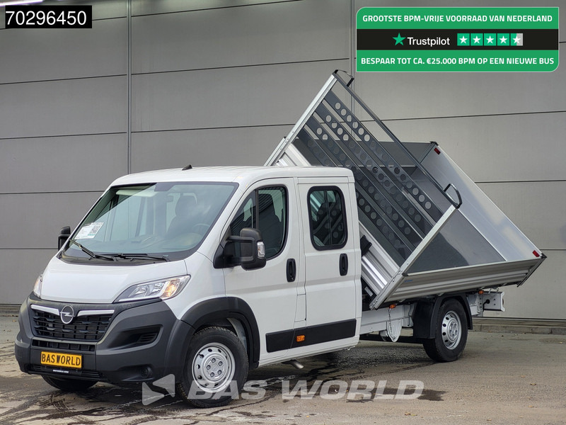 Opel Movano 140PK Driezijdige Kipper Dubbel Cabine Airco Cruise Euro6 Tipper Benne Kieper Dreiseitenkipper Airco Cruise control - Όχημα με ανατρεπομενη καροτσα: φωτογραφία 1 Opel Movano 140PK Driezijdige Kipper Dubbel Cabine Airco Cruise Euro6 Tipper Benne Kieper Dreiseitenkipper Airco Cruise control - Όχημα με ανατρεπομενη καροτσα: φωτογραφία 1