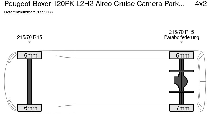 Μικρό βαν Peugeot Boxer 120pk L2H2 Airco Cruise Camera Parkeersensoren Euro6 L2 Airco Cruise control: φωτογραφία 20 Μικρό βαν Peugeot Boxer 120pk L2H2 Airco Cruise Camera Parkeersensoren Euro6 L2 Airco Cruise control: φωτογραφία 20