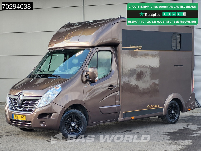 Renault Master 130pk Paardenwagen Hengstenuitvoeren Trekhaak Airco Euro6 Horsetruck Veewagen Horse 14m3 Airco Trekhaak - Ελαφρύ επαγγελματικό: φωτογραφία 1 Renault Master 130pk Paardenwagen Hengstenuitvoeren Trekhaak Airco Euro6 Horsetruck Veewagen Horse 14m3 Airco Trekhaak - Ελαφρύ επαγγελματικό: φωτογραφία 1