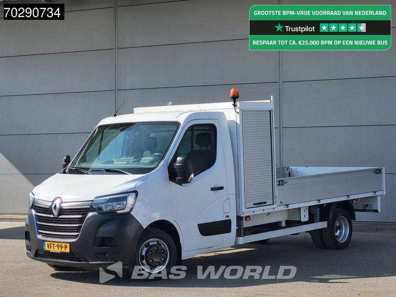 Renault Master 145PK Open Laadbak Dubbellucht 3,5t Trekhaak LED Airco Cruise Standkachel Euro6 Pritsche Pickup Open Box Airco Trekhaak Cruise control - Μικρό φορτηγό με καρότσα: φωτογραφία 1 Renault Master 145PK Open Laadbak Dubbellucht 3,5t Trekhaak LED Airco Cruise Standkachel Euro6 Pritsche Pickup Open Box Airco Trekhaak Cruise control - Μικρό φορτηγό με καρότσα: φωτογραφία 1