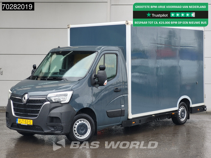 Επαγγελματικό αυτοκίνητο κόφα Renault Master 150PK Bakwagen Airco Cruise Luchtvering Meubelbak Plancher Verkoopwagen Foodtruck Paardenwagen Airco Cruise control: φωτογραφία 1