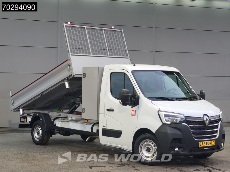 Καινούριο Όχημα με ανατρεπομενη καροτσα Renault Master 165PK 3 zijdige Kipper met Kist Trekhaak Airco Cruise Tipper Kieper Benne Airco Trekhaak Cruise control: φωτογραφία 8
