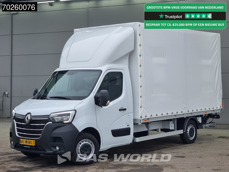 Renault Master 165PK Schuifzeilen met Laadklep Bakwagen Airco Cruise Schuifzeil Zeilen Koffer Meubelbak 21m3 Airco Cruise control - Επαγγελματικό αυτοκίνητο με μουσαμά: φωτογραφία 1 Renault Master 165PK Schuifzeilen met Laadklep Bakwagen Airco Cruise Schuifzeil Zeilen Koffer Meubelbak 21m3 Airco Cruise control - Επαγγελματικό αυτοκίνητο με μουσαμά: φωτογραφία 1