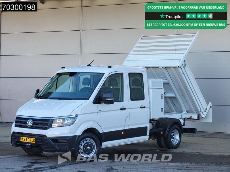 Volkswagen Crafter 177pk Kipper Dubbel Cabine met Kist Trekhaak Navi Airco Cruise Tipper Kieper Benne Airco Trekhaak Cruise control - Όχημα με ανατρεπομενη καροτσα: φωτογραφία 1 Volkswagen Crafter 177pk Kipper Dubbel Cabine met Kist Trekhaak Navi Airco Cruise Tipper Kieper Benne Airco Trekhaak Cruise control - Όχημα με ανατρεπομενη καροτσα: φωτογραφία 1