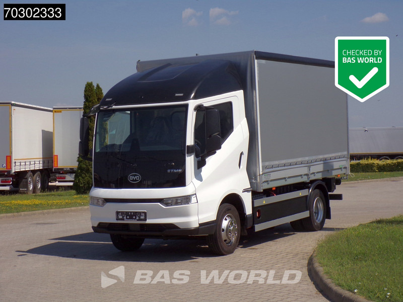 BYD ETM6 SWB ETM6 SWB 4X2 NEW! 100% Electric 750kg Ladebordwand - Φορτηγό μουσαμάς: φωτογραφία 1 BYD ETM6 SWB ETM6 SWB 4X2 NEW! 100% Electric 750kg Ladebordwand - Φορτηγό μουσαμάς: φωτογραφία 1