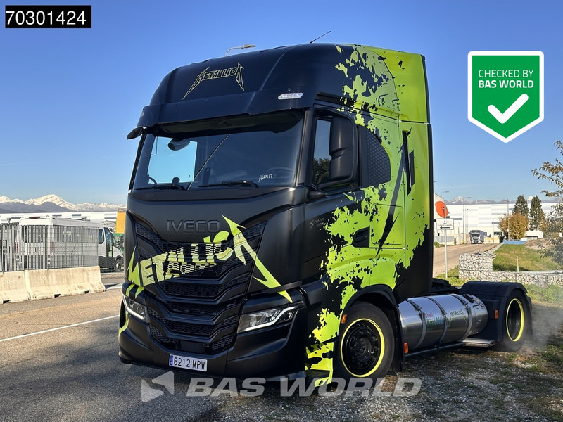 Iveco S-Way 460 4X2 Metallica Edition! LNG Full-Air Retarder 2xTanks Standklima Euro 6 - Τράκτορας: φωτογραφία 1 Iveco S-Way 460 4X2 Metallica Edition! LNG Full-Air Retarder 2xTanks Standklima Euro 6 - Τράκτορας: φωτογραφία 1