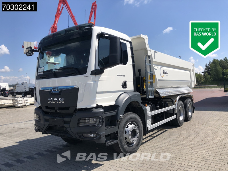 MAN TGS 33.400 6X4 NEW 17m3 KH Kipper Manual Steel suspension Big-Axle EURO 2 - Φορτηγό ανατρεπόμενο: φωτογραφία 1 MAN TGS 33.400 6X4 NEW 17m3 KH Kipper Manual Steel suspension Big-Axle EURO 2 - Φορτηγό ανατρεπόμενο: φωτογραφία 1