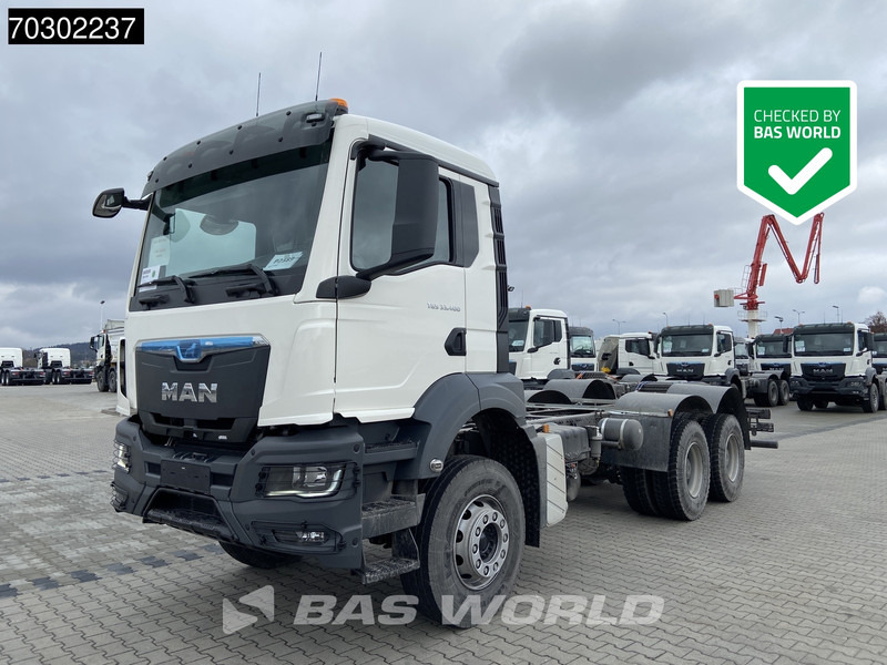 MAN TGS 33.400 6X4 NEW 6x4 chassis Big-Axle Manual Airco EURO 2 - Φορτηγό σασί: φωτογραφία 1 MAN TGS 33.400 6X4 NEW 6x4 chassis Big-Axle Manual Airco EURO 2 - Φορτηγό σασί: φωτογραφία 1
