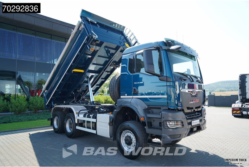 MAN TGS 33.480 TGS 6X6 11m3 KH-3-Way Kipper 6x6 Steel Suspension Automatic Big-Axle Euro 6 - Φορτηγό ανατρεπόμενο: φωτογραφία 5 MAN TGS 33.480 TGS 6X6 11m3 KH-3-Way Kipper 6x6 Steel Suspension Automatic Big-Axle Euro 6 - Φορτηγό ανατρεπόμενο: φωτογραφία 5