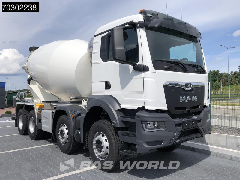 MAN TGS 41.400 8X4 10m3 FML mixer Steelsuspension Manual Airco EURO 2 - Μπετονιέρα φορτηγό: φωτογραφία 3 MAN TGS 41.400 8X4 10m3 FML mixer Steelsuspension Manual Airco EURO 2 - Μπετονιέρα φορτηγό: φωτογραφία 3