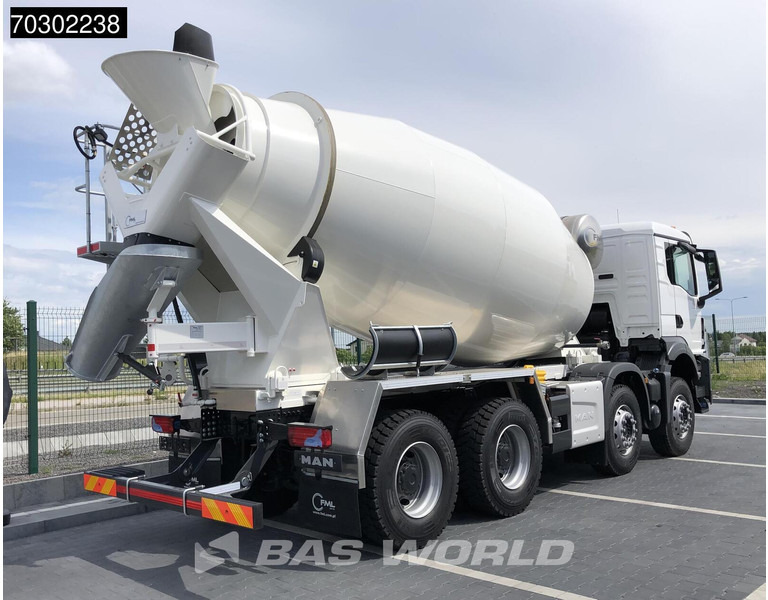 MAN TGS 41.400 8X4 10m3 FML mixer Steelsuspension Manual Airco EURO 2 - Μπετονιέρα φορτηγό: φωτογραφία 5 MAN TGS 41.400 8X4 10m3 FML mixer Steelsuspension Manual Airco EURO 2 - Μπετονιέρα φορτηγό: φωτογραφία 5