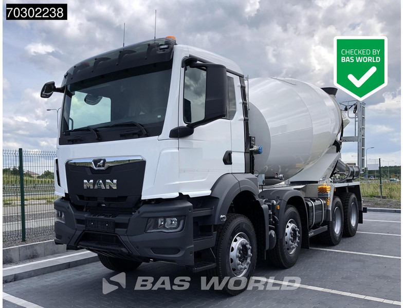 MAN TGS 41.400 8X4 10m3 FML mixer Steelsuspension Manual Airco EURO 2 - Μπετονιέρα φορτηγό: φωτογραφία 1 MAN TGS 41.400 8X4 10m3 FML mixer Steelsuspension Manual Airco EURO 2 - Μπετονιέρα φορτηγό: φωτογραφία 1