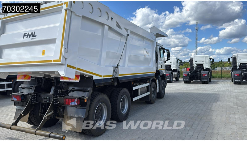 MAN TGS 41.400 8X4 23m3 Wielton Mining tipper Manual Steel suspension EURO 2 - Φορτηγό ανατρεπόμενο: φωτογραφία 2 MAN TGS 41.400 8X4 23m3 Wielton Mining tipper Manual Steel suspension EURO 2 - Φορτηγό ανατρεπόμενο: φωτογραφία 2