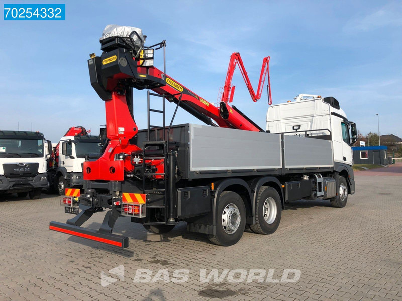 Mercedes-Benz Actros 2646 6X2 Palfinger PK 20.501 L Kran Crane Automatic Euro 6 - Φορτηγό με ανοιχτή καρότσα, Φορτηγό με γερανό: φωτογραφία 5 Mercedes-Benz Actros 2646 6X2 Palfinger PK 20.501 L Kran Crane Automatic Euro 6 - Φορτηγό με ανοιχτή καρότσα, Φορτηγό με γερανό: φωτογραφία 5