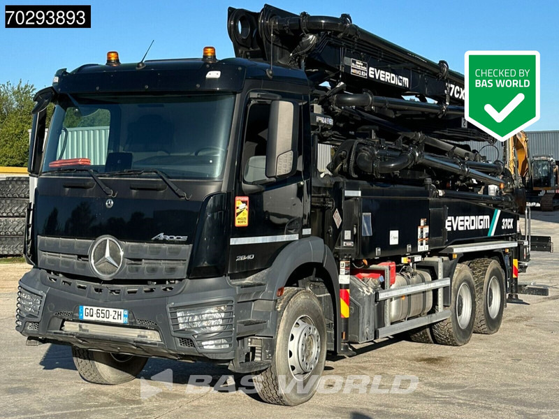 Mercedes-Benz Arocs 2840 Arocs 6X4 NEW! Everdigm 37CX-5 concrete pump Steel Suspension Automatic Euro 6 - Αντλία σκυροδέματος: φωτογραφία 1 Mercedes-Benz Arocs 2840 Arocs 6X4 NEW! Everdigm 37CX-5 concrete pump Steel Suspension Automatic Euro 6 - Αντλία σκυροδέματος: φωτογραφία 1
