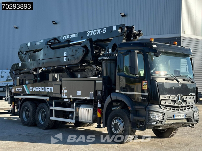 Mercedes-Benz Arocs 2840 Arocs 6X4 Unused! Everdigm 37CX-5 concrete pump Steel Suspension Automatic Euro 6 - Αντλία σκυροδέματος: φωτογραφία 3 Mercedes-Benz Arocs 2840 Arocs 6X4 Unused! Everdigm 37CX-5 concrete pump Steel Suspension Automatic Euro 6 - Αντλία σκυροδέματος: φωτογραφία 3