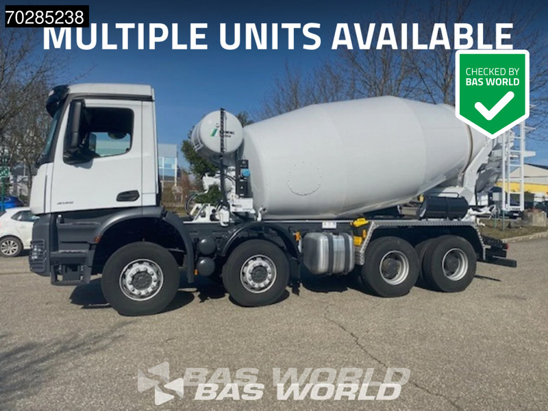 Mercedes-Benz Arocs 4145 8X4 10m3 Schwing Stetter mixer Manual Steelsuspension Euro 3 - Μπετονιέρα φορτηγό: φωτογραφία 1 Mercedes-Benz Arocs 4145 8X4 10m3 Schwing Stetter mixer Manual Steelsuspension Euro 3 - Μπετονιέρα φορτηγό: φωτογραφία 1