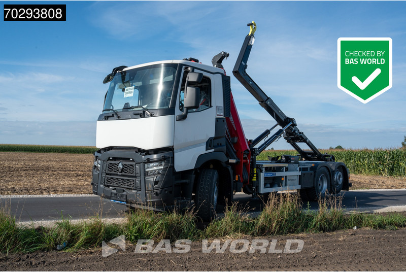 Renault C 480 C 6X2 Penz 15Z 9.5R Hiab 21 Tonnes Lift-Axle Euro 6 - Φορτηγό φόρτωσης γάντζου, Φορτηγό με γερανό: φωτογραφία 1 Renault C 480 C 6X2 Penz 15Z 9.5R Hiab 21 Tonnes Lift-Axle Euro 6 - Φορτηγό φόρτωσης γάντζου, Φορτηγό με γερανό: φωτογραφία 1