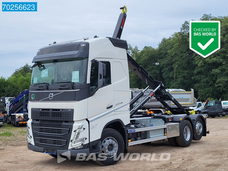 Volvo FH 500 6X2 HIAB Multilift 21T Lift+Lenkachse LED VEB+ Euro 6 - Φορτηγό φόρτωσης γάντζου: φωτογραφία 1 Volvo FH 500 6X2 HIAB Multilift 21T Lift+Lenkachse LED VEB+ Euro 6 - Φορτηγό φόρτωσης γάντζου: φωτογραφία 1