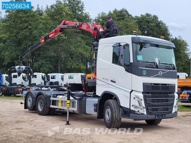 Volvo FH 500 6X2 PENZ 15Z9.50E Crane Hyva 20T HOOK Euro 6 - Φορτηγό φόρτωσης γάντζου, Φορτηγό με γερανό: φωτογραφία 3 Volvo FH 500 6X2 PENZ 15Z9.50E Crane Hyva 20T HOOK Euro 6 - Φορτηγό φόρτωσης γάντζου, Φορτηγό με γερανό: φωτογραφία 3