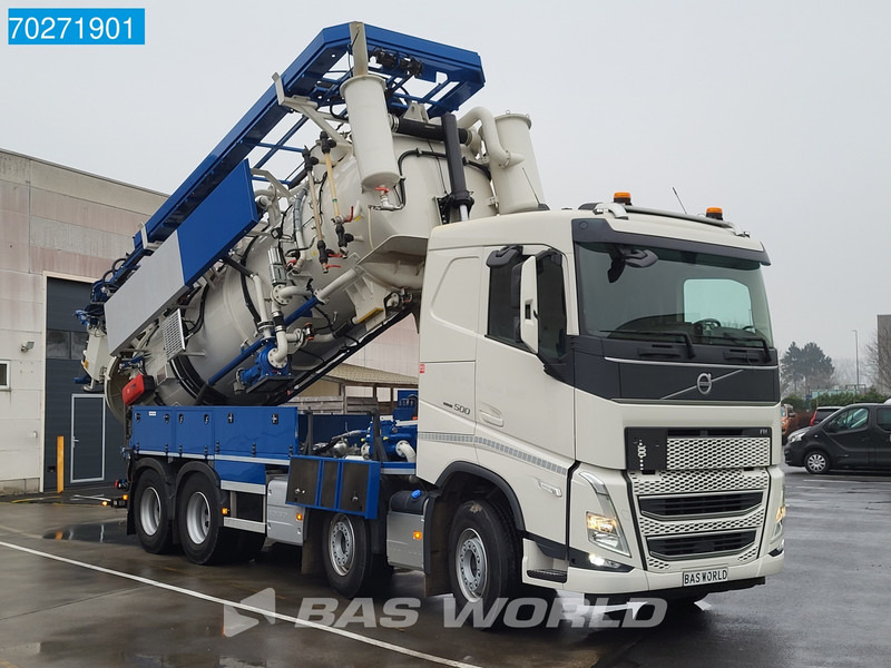 Volvo FH 500 8X4 Vacuum truck Gully Emptier 14.000ltr VEB+ Navi Euro 6 - Όχημα εκκένωσης βόθρων: φωτογραφία 3 Volvo FH 500 8X4 Vacuum truck Gully Emptier 14.000ltr VEB+ Navi Euro 6 - Όχημα εκκένωσης βόθρων: φωτογραφία 3