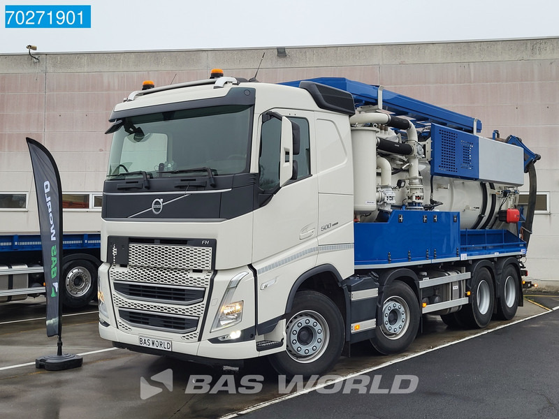 Volvo FH 500 8X4 Vacuum truck Gully Emptier 14.000ltr VEB+ Navi Euro 6 - Όχημα εκκένωσης βόθρων: φωτογραφία 5 Volvo FH 500 8X4 Vacuum truck Gully Emptier 14.000ltr VEB+ Navi Euro 6 - Όχημα εκκένωσης βόθρων: φωτογραφία 5