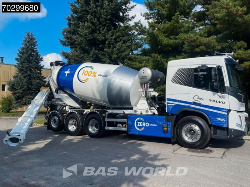 Volvo FMX 670 8X4 100% ELectric 490 kW 10m3 FML Mixer Lift/Steering Axle - Μπετονιέρα φορτηγό: φωτογραφία 5 Volvo FMX 670 8X4 100% ELectric 490 kW 10m3 FML Mixer Lift/Steering Axle - Μπετονιέρα φορτηγό: φωτογραφία 5