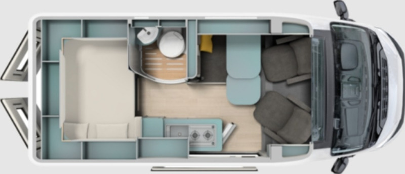 Laika Kosmo 50 Camper Van - Αυτοκινούμενο βαν: φωτογραφία 2 Laika Kosmo 50 Camper Van - Αυτοκινούμενο βαν: φωτογραφία 2