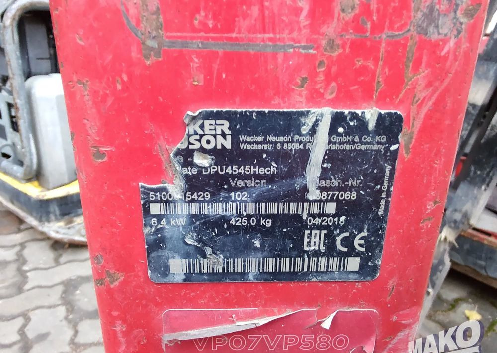 Wacker Neuson DPU4545Hech - Οδοστρωτήρας: φωτογραφία 4 Wacker Neuson DPU4545Hech - Οδοστρωτήρας: φωτογραφία 4