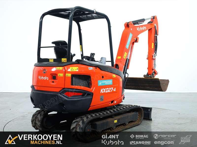Kubota KX027-4 Hi Spec Canopy - Μίνι εκσκαφέας: φωτογραφία 5 Kubota KX027-4 Hi Spec Canopy - Μίνι εκσκαφέας: φωτογραφία 5