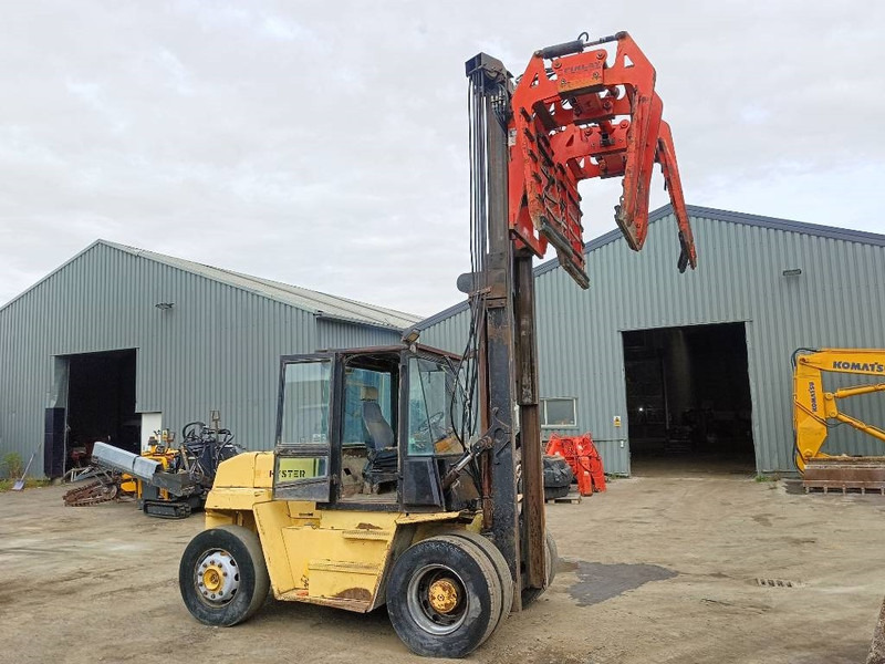 Hyster H 12.00 XL 12 ton heftruck met stenenklem forklift - Πετρελαιοκίνητο περονοφόρο: φωτογραφία 2 Hyster H 12.00 XL 12 ton heftruck met stenenklem forklift - Πετρελαιοκίνητο περονοφόρο: φωτογραφία 2