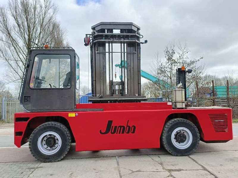 Jumbo J/SH 120/14/75 zijlader side forklift stapler 12 T - Πλευρικοί φορτωτές: φωτογραφία 1 Jumbo J/SH 120/14/75 zijlader side forklift stapler 12 T - Πλευρικοί φορτωτές: φωτογραφία 1