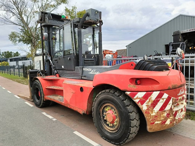 Linde H160 diesel 16T heftruck forklift stapler low mast - Πετρελαιοκίνητο περονοφόρο: φωτογραφία 3 Linde H160 diesel 16T heftruck forklift stapler low mast - Πετρελαιοκίνητο περονοφόρο: φωτογραφία 3