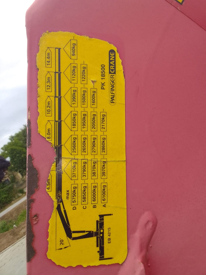 DAF Xf 105.410 Manual 6x2 Palfinger Pk18500 EXCELENT - Φορτηγό με γερανό: φωτογραφία 5 DAF Xf 105.410 Manual 6x2 Palfinger Pk18500 EXCELENT - Φορτηγό με γερανό: φωτογραφία 5