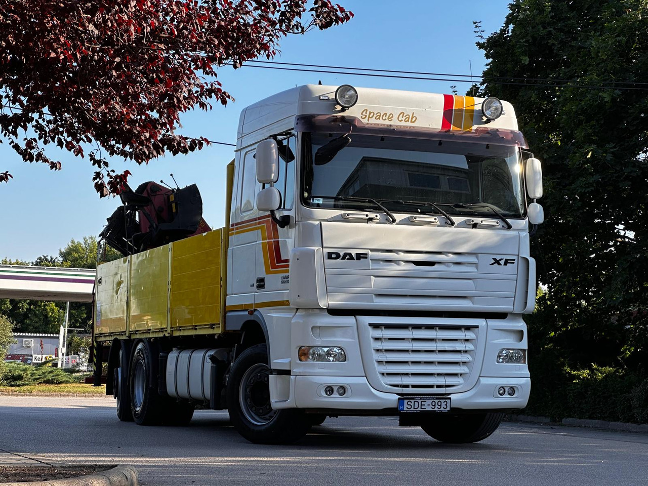 DAF Xf 105.410 Manual 6x2 Palfinger Pk18500 EXCELENT - Φορτηγό με γερανό: φωτογραφία 1 DAF Xf 105.410 Manual 6x2 Palfinger Pk18500 EXCELENT - Φορτηγό με γερανό: φωτογραφία 1